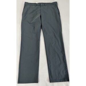 CRZ‎ Yoga Men's Gray Chino Performance Golf Stretch Casual Pants Sz 40 (41"x33")
